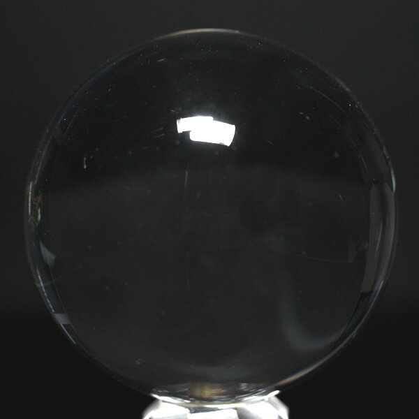 【置き石】丸玉 人工水晶 (台無) 50mm 【パワーストーン 天然石 アクセサリー】