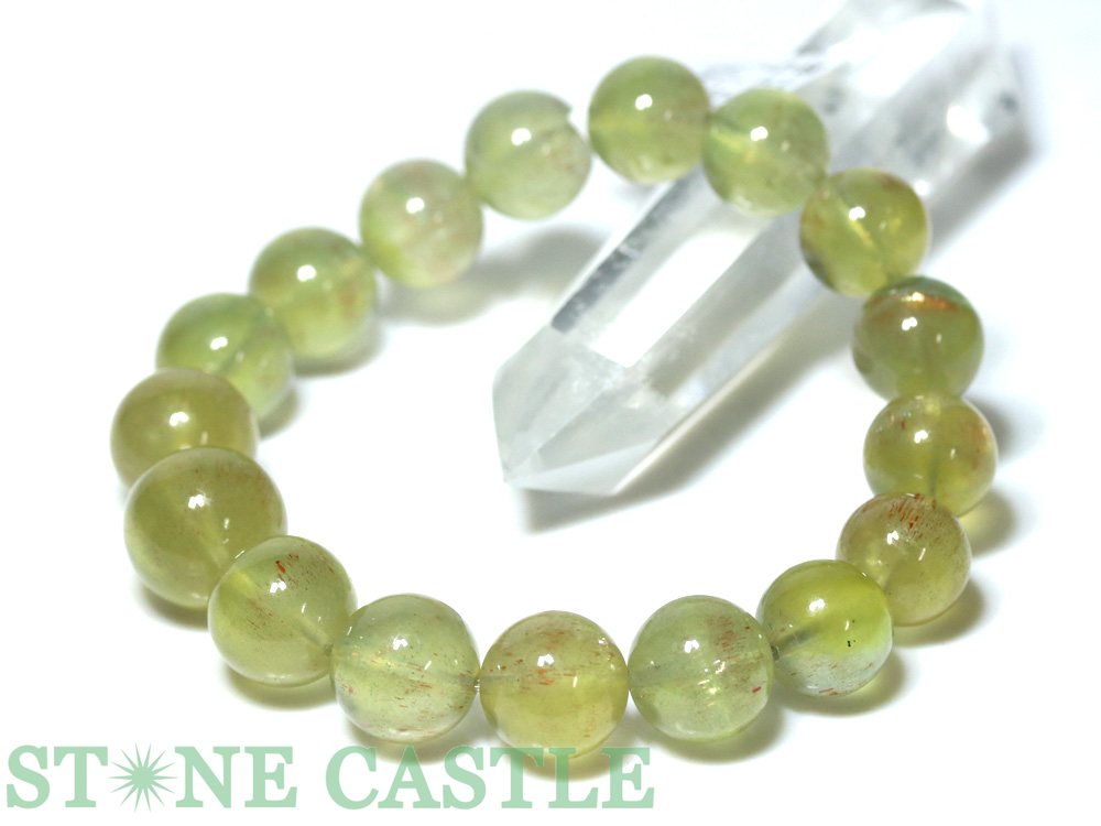 ☆一点物☆【ブレスレット】サンストーンインアクアマリンキャッツアイグラデーション No.23 (約12〜15mm) (ケース付)【パワーストーン 天然石 アクセ...