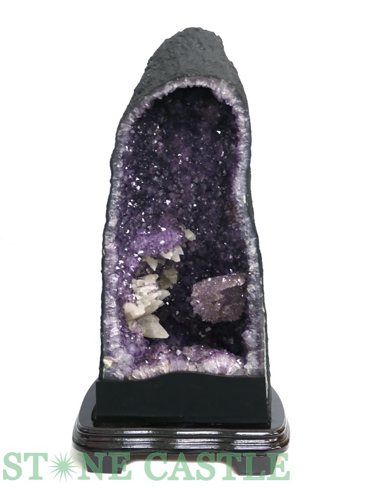 ☆一点物☆【原石】アメジスト カペーラ (3A) (ウルグアイ産) (台付) (18.85kg) No.07【パワーストーン 天然石 アクセサリー レディース ...