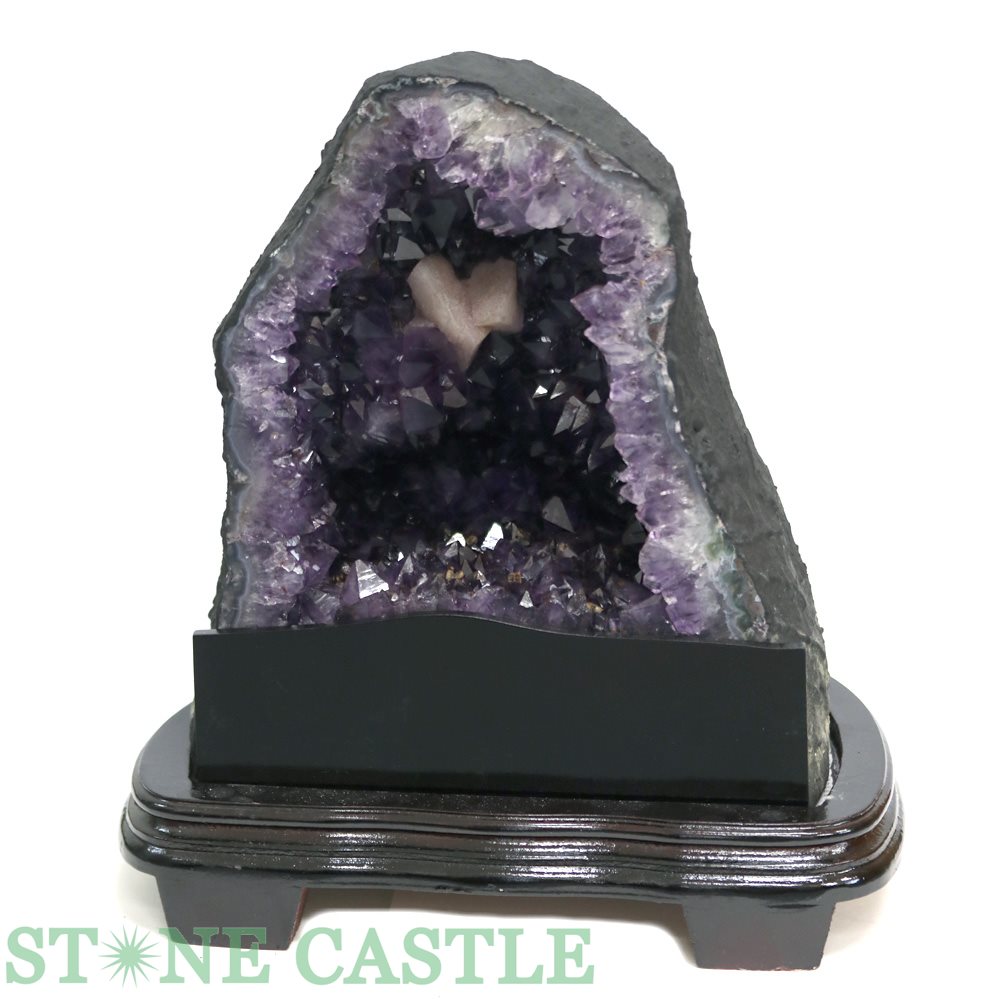 ☆一点物☆【原石】アメジスト カペーラ (3A) (ウルグアイ産) (台付) (15.0kg) No.16【パワーストーン 天然石 アクセサリー レディース メ...