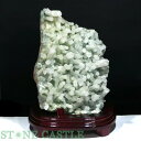 ☆一点物☆【原石】グリーンファントムクラスター (EX) (台付) No.50【パワーストーン 天然石 アクセサリー レディース】