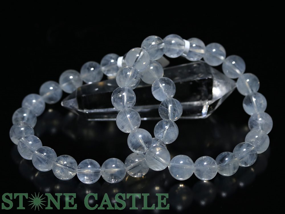 ☆高品質☆【ブレスレット】エンジェルラダークォーツ (5A) (約10~10.5mm) 【パワーストーン 天然石 アクセサリー レディース メンズ】