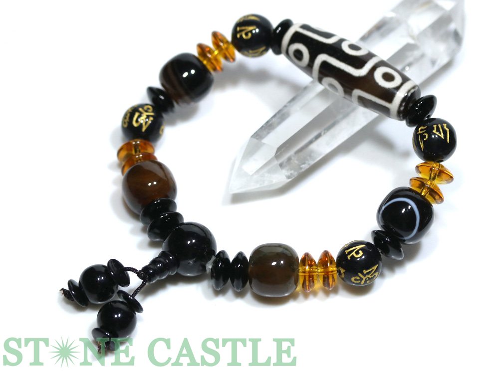 ☆高品質☆【ブレスレット】天珠ブレスレット タイプ10【パワーストーン 天然石 アクセサリー レディース メンズ】