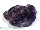 ☆一点物☆【彫刻置物】薔薇 フローライト No.10【パワーストーン 天然石 アクセサリー レディース メンズ】