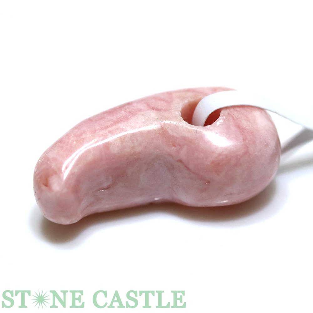 ☆一点物☆【置き石】勾玉 インカローズ (2A) No.10【パワーストーン 天然石 アクセサリー】