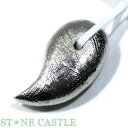 ☆一点物☆【置き石】勾玉 ギベオン隕石 約10x18mm No.06【パワーストーン 天然石 アクセサリー】(3)