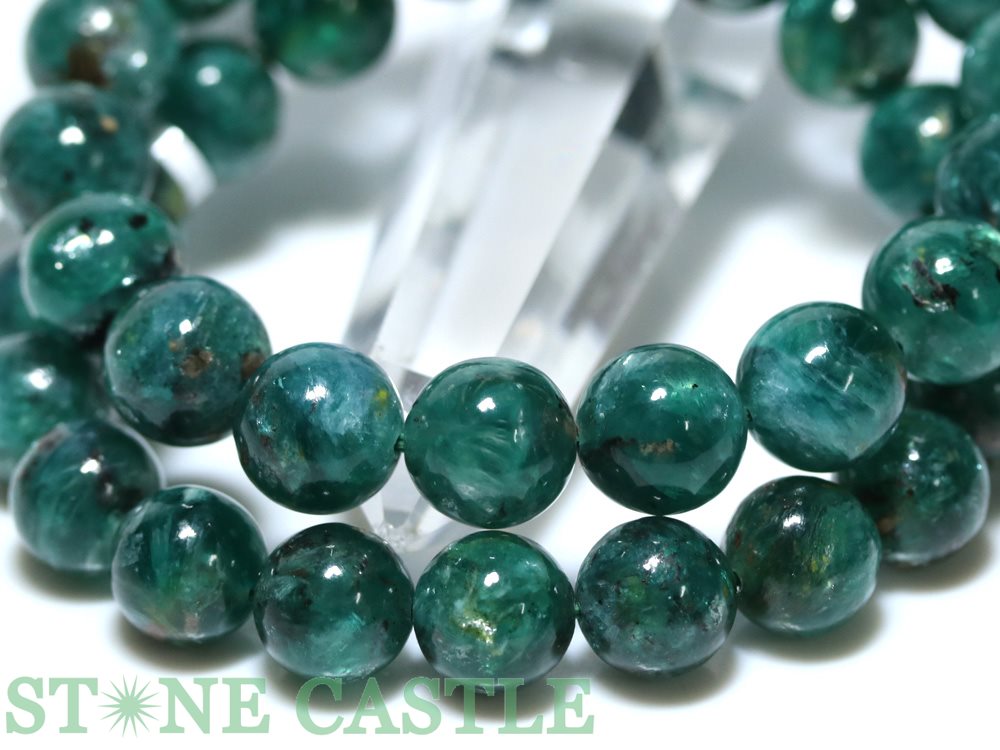 ★楽天スーパーセール★☆高品質☆【ブレスレット】グリーンレピドライト (5A) (ロシア産) (約11.5〜12mm) (ケース付)【パワーストーン 天然石 アクセサリー レディース メンズ】