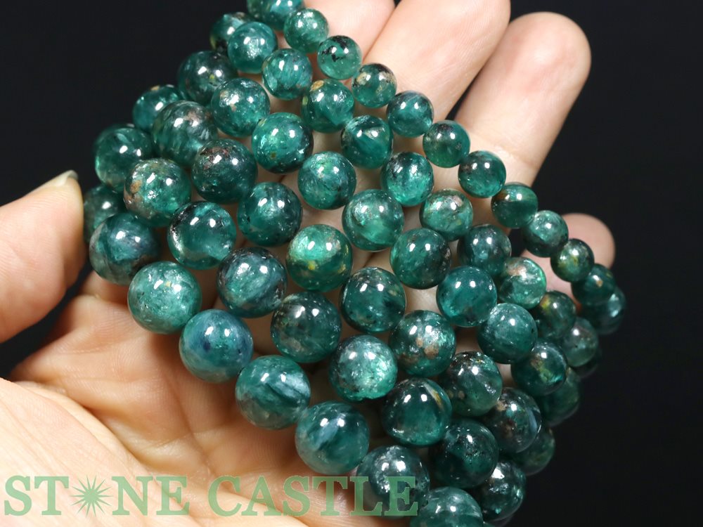 ★楽天スーパーセール★☆高品質☆【ブレスレット】グリーンレピドライト (5A) (ロシア産) (約11.5〜12mm) (ケース付)【パワーストーン 天然石 アクセサリー レディース メンズ】