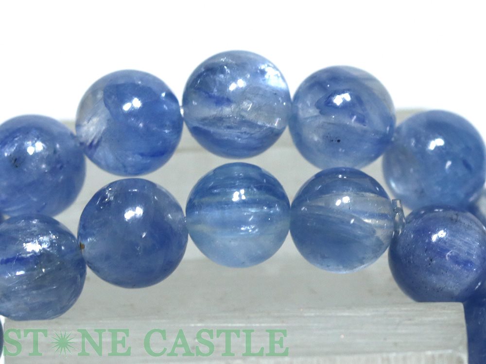 ☆高品質☆【ブレスレット】ヒマラヤカイヤナイトインクォーツ (5A) (ヒマラヤネパール産) (約7〜7.5mm)【パワーストーン 天然石 アクセサリー レディース メンズ】