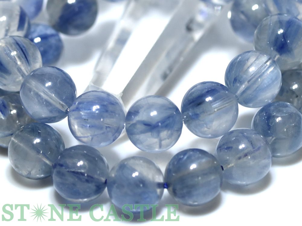 ☆高品質☆【ブレスレット】ヒマラヤカイヤナイトインクォーツ (5A) (ヒマラヤネパール産) (約13～13.5mm) (ケース付)【パワーストーン 天然石 アクセサリー レディース メンズ】