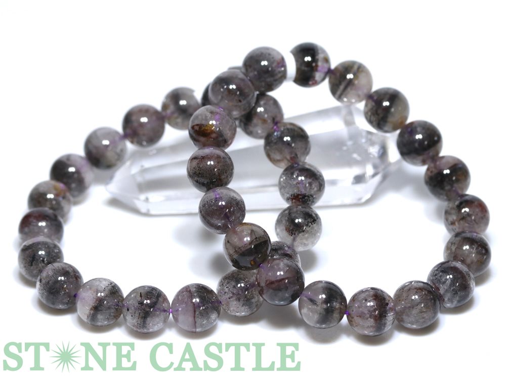 ☆高品質☆【ブレスレット】H&E社製 オーラライト23 ファントム (約11〜11.5mm) (ケース付)【パワーストーン 天然石 アクセサリー レディース メ...