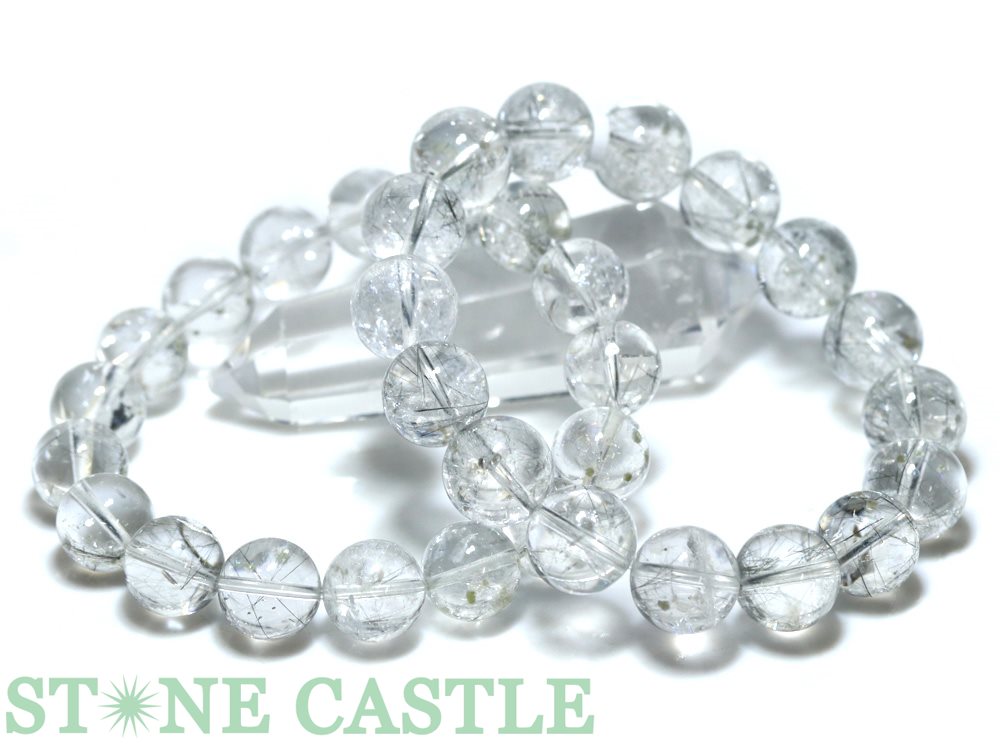 乐天商城 - ☆高品質☆【ブレスレット】アイリスクォーツ (マイカルチル入り) (約12～12.5mm) 【パワーストーン 天然石 アクセサリー レディース メンズ】