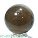 ☆一点物☆【置き石】丸玉 スモーキークォーツ (EX) 約54mm No.01【パワーストーン 天然石 アクセサリー レディース メンズ】