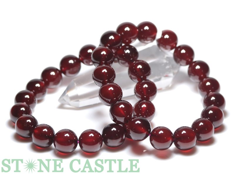 ★楽天スーパーセール★☆高品質☆【ブレスレット】オレンジガーネット (5A) (約13〜13.5mm) (ケース付)【パワーストーン 天然石 アクセサリー レデ...