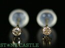 ☆高品質☆【ピアス】ダイヤモンド (18K) 0.1ct【パワーストーン 天然石 アクセサリー レディース】