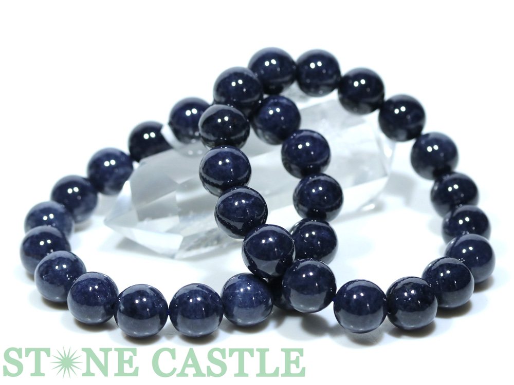 ☆高品質☆【ブレスレット】ブルーサファイア (6A) (約12.5〜13mm) (ケース付)【パワ...