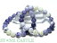 ☆高品質☆【ブレスレット】ティファニーストーン (2A) (約10.5~11mm)【パワーストーン 天然石 アクセサ..