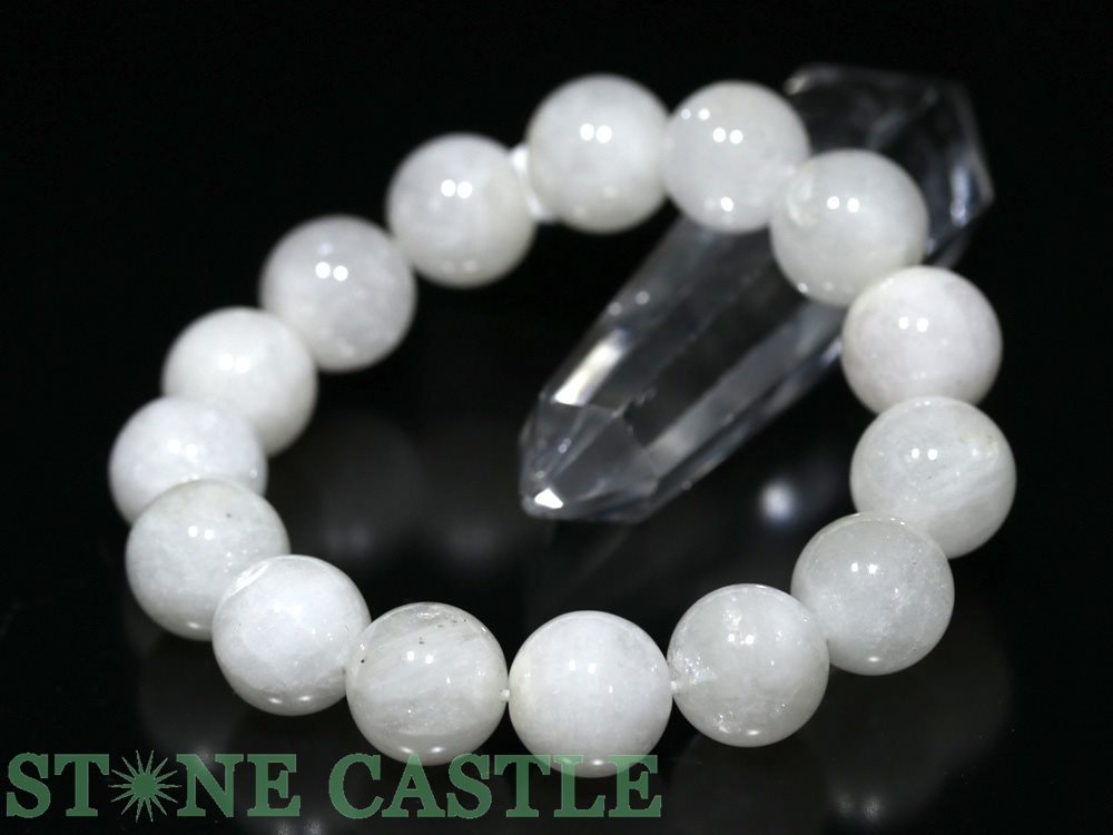 ☆一点物☆【ブレスレット】ダンビュライト (3A) 9109F (約14〜14.5mm) (鑑別書付) (ケース付)【パワーストーン 天然石 アクセサリー レデ...