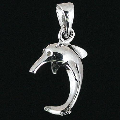 【ペンダント】選べる12星座守護石 イルカ 巻きタイプ:シルバー925(10mm玉) 【パワーストーン 天然石 アクセサリー レディース】