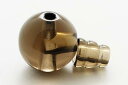 【念珠】親玉・ボサ玉セット 14mm スモーキークォーツ 【パワーストーン 天然石 アクセサリー】