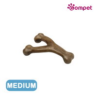 【コムペット公認】competベネボーンウィッシュボーンミディアムベーコンチキンピーナツバター|フレーバートイおもちゃ犬小型犬中型犬|犬用MEDIUMサイズ目安体重約27kg未満Benebone