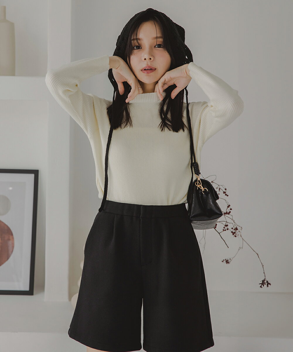 小さいサイズ ショートパンツ 低身長さん・小柄女性 パンツ ショート丈 ボトムス パンツ 短丈 ミニ カジュアル 秋 冬 ミニ xs s プッチージョ petitjo competito-10000766 低身長さん向け専門店Petitjo サンプル画像2