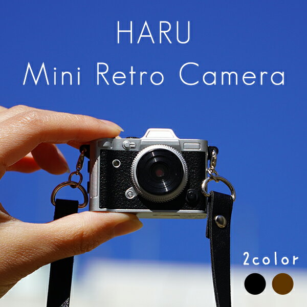 HARU Retro Camera レトロカメラ ミニカメラ 小型カメ...(2.0)