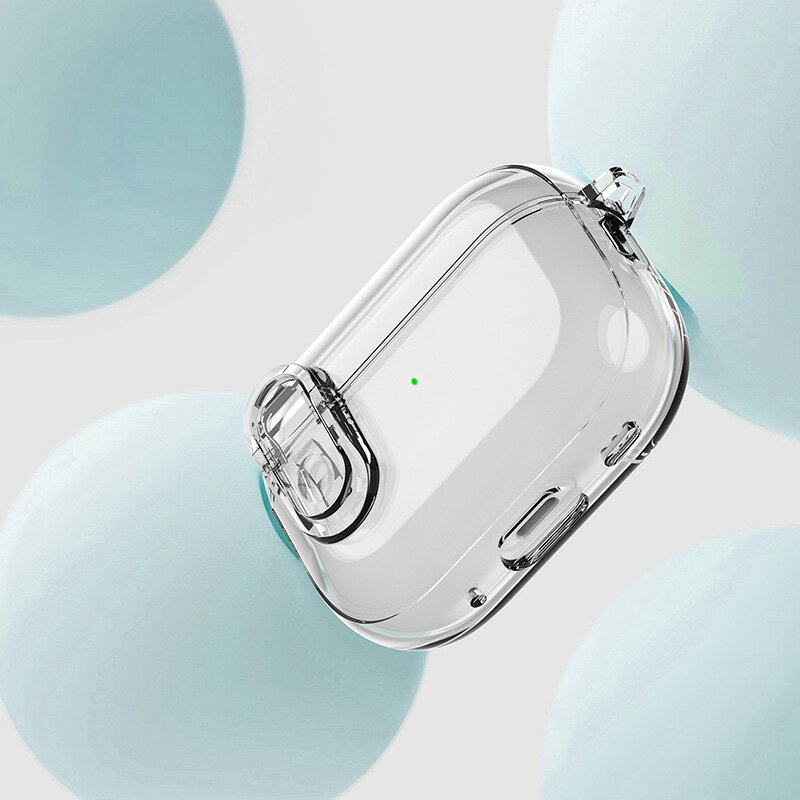 airpods 4 クリアケース case clear ロック エアーポッズ 充電対応 Airpodsカバー ネコポス