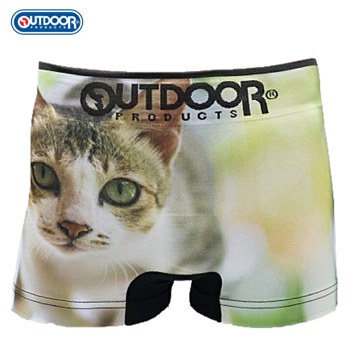 Outdoor - 【お買い物マラソン【エントリー＆購入でポイント最大10倍】】OUTDOOR【猫光ネコヒカリ】転写成型アウトドア　メンズ　ボクサーパンツ AF0011b118-90B