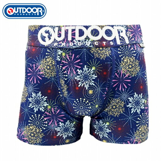 メンズ ボクサーパンツ 花火 290ネイビー 下着 前閉じ OUTDOOR 送料無料 メンズ ボクサーパンツ 花火 290ネイビー 下着 前閉じ OUTDOOR 送料無料