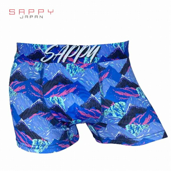 Other - 【お買い物マラソン【エントリー＆購入でポイント最大10倍】】メンズ　ボクサーパンツ SAPPY　マウンテン　紫　M　L　LL　サピー　前閉じ D5002　送料無料