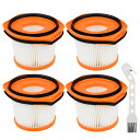 シャーク掃除機用フィルター 4枚 8枚 Shark用 XFFWV360J交換品 ブラシ付き WS630 WS620 WS632 WS633 CS401J CS6...
