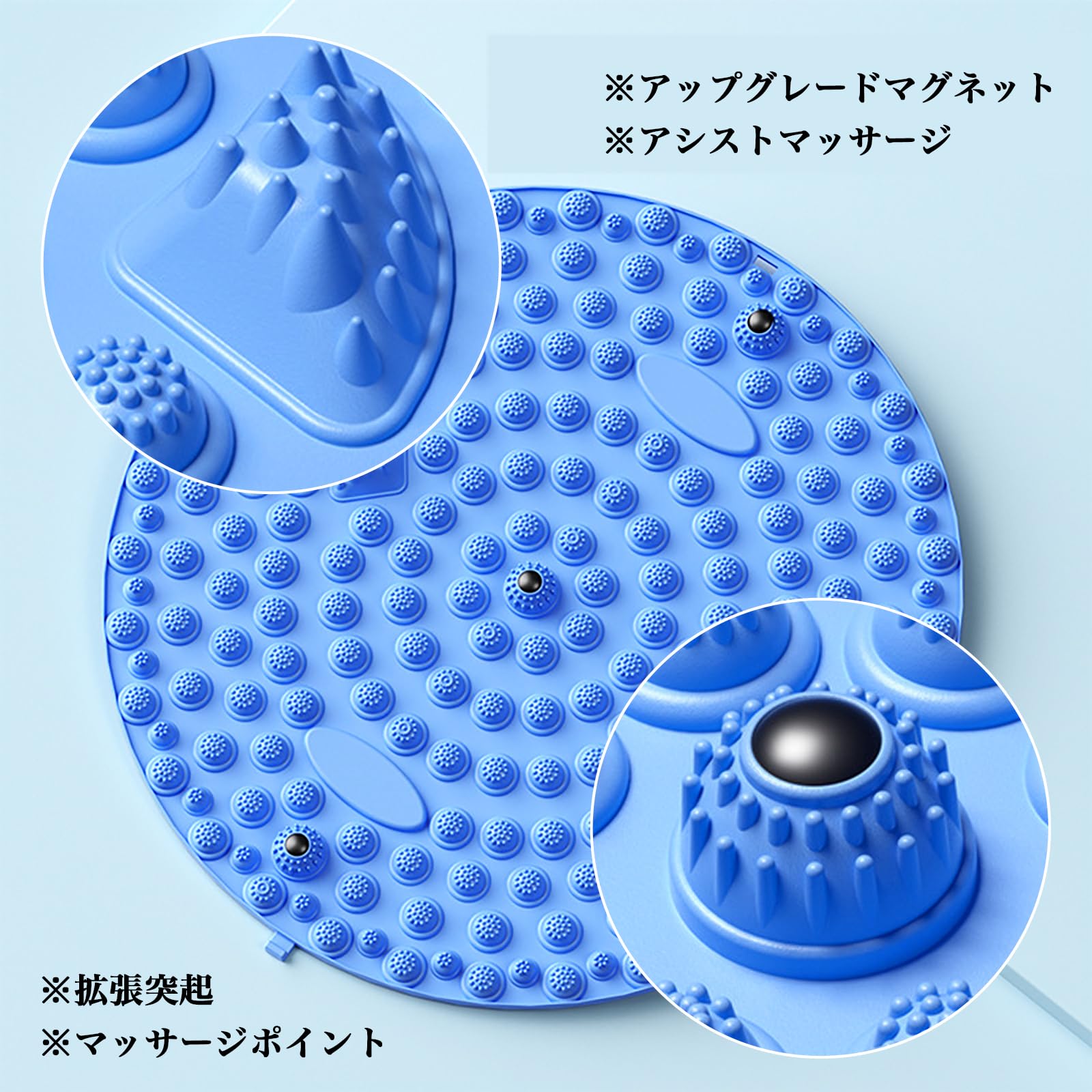 足ツボマット 35cm 37cm 指圧ボード 足裏マッサージ 足ツボ押し フットマッサージ...
