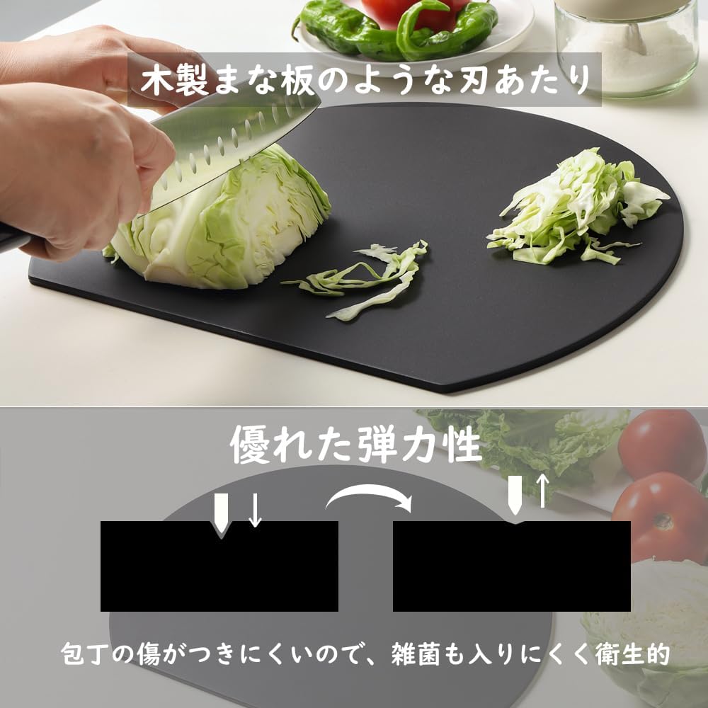 まな板 耐熱 エラストマー まな板 丸いまな板...の紹介画像2