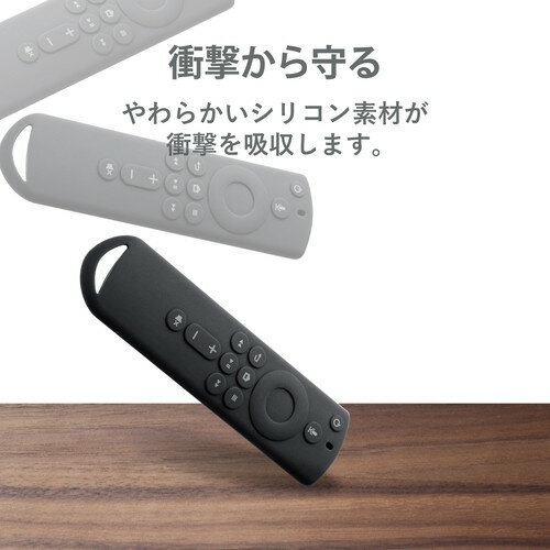 ���쥳�� ELECOM ��⥳�󥫥С� Fire TV Stick 4K Fire TV��3���� Fire TV Cube�� Alexa��(AVD-AFTSRCBK) �᡼�����߸���