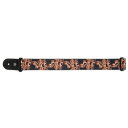 Planet Waves Lethal Threat Strap 【Flaming Skulls】(50LT01) 仕入先在庫品