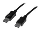 StarTech.com DisplayPort 1.1ケーブル/15m /4K30Hz /長尺アクティブ/ブラック(DISPL15MA) 目安在庫=△