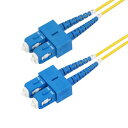 StarTech.com 光ファイバー ケーブル/30m/OS2準拠/9/125/SC-SC/LSZH/YL(SMDOS2SCSC30M) 目安在庫=△