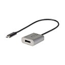 StarTech.com ディスプレイアダプター/USB-C - DP/4K & 8K/HBR3/シルバー(CDP2DPEC) 目安在庫=△