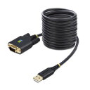 StarTech.com USB - シリアル変換ケーブル/ストレート/USB 2.0/3m/1ポート(1P10FFC-USB-SERIAL) 目安在庫=○