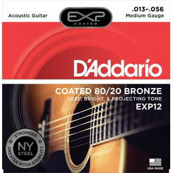 Daddario ダダリオ ダダリオ コーティング・アコースティック弦 EXP12 1セット 仕入先在庫品