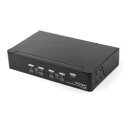 StarTech.com KVMスイッチ/4ポート/1画面/DP 1.2/4K60Hz/USB 2.0ハブ/AUX(SV431DPUA2) 目安在庫=△