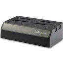 StarTech.com HDD/SSDスタンド/USB 3.1/4BAY/2.5/3.5SATA3.0/USBケーブル付(SDOCK4U313) 目安在庫=△
