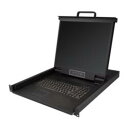 StarTech.com KVMコンソール/1ポート/1U/VGA/19インチLCD/1280x1024(RKCONS1901) 目安在庫=△