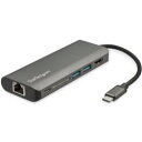 StarTech.com USBマルチハブ/USB-C/4K30Hz HDMI/60W PD/3x USB/LAN/SD(DKT30CSDHPD3) 目安在庫=○