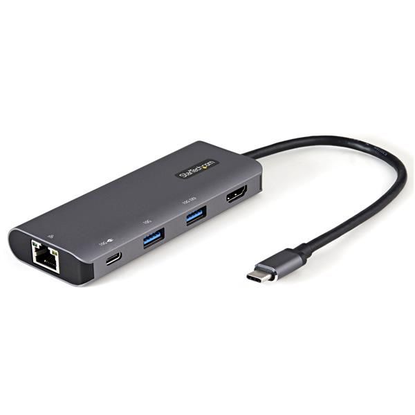 StarTech．com USBマルチハブ/USB-C/4K30Hz HDMI/100WPD/3xUSB/LAN/長尺cbl(DKT31CHPDL) 目安在庫=△
