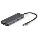 StarTech.com USBマルチハブ/USB-C/4K30Hz HDMI/100WPD/3xUSB/LAN/長尺cbl(DKT31CHPDL) 目安在庫=△