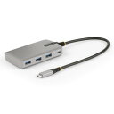 StarTech.com USBハブ/USB-C - 3x USBA + 1x USBC/4K60Hz DP alt/100W(HB31C3A1CDPPD3) 目安在庫=○(2)