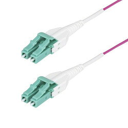 StarTech．com 光ファイバーケーブル/OM4 マルチモード/7m/LC-LC UPC/50/125(OM4RLCLC7M) 目安在庫 △