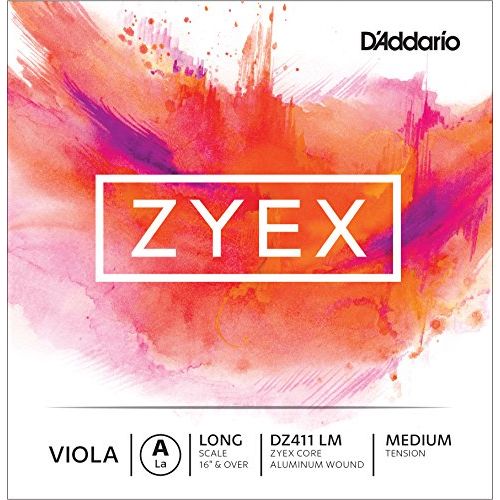 DZ411 LM ダダリオ ヴィオラ用バラ弦 D'Addario Zyex Viola Strings